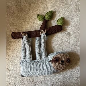 Handmade Crochet Sloth Plush Toy / Decor